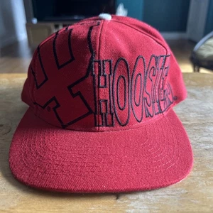 Cappello Berretto Snapback Vintage anni 90 NCAA Indiana Hoosiers The Game Big Logo Spell Out - Foto 1 di 11