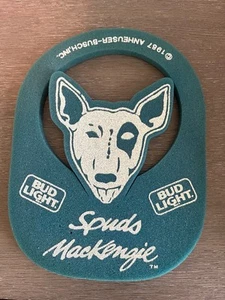 1987 Spuds Mackenzie Bud Light Foam Visier - Bild 1 von 2