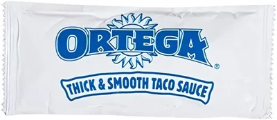 Ortega Taco Packet Sauce 500 Case .33 Ounce - Image 1 of 2