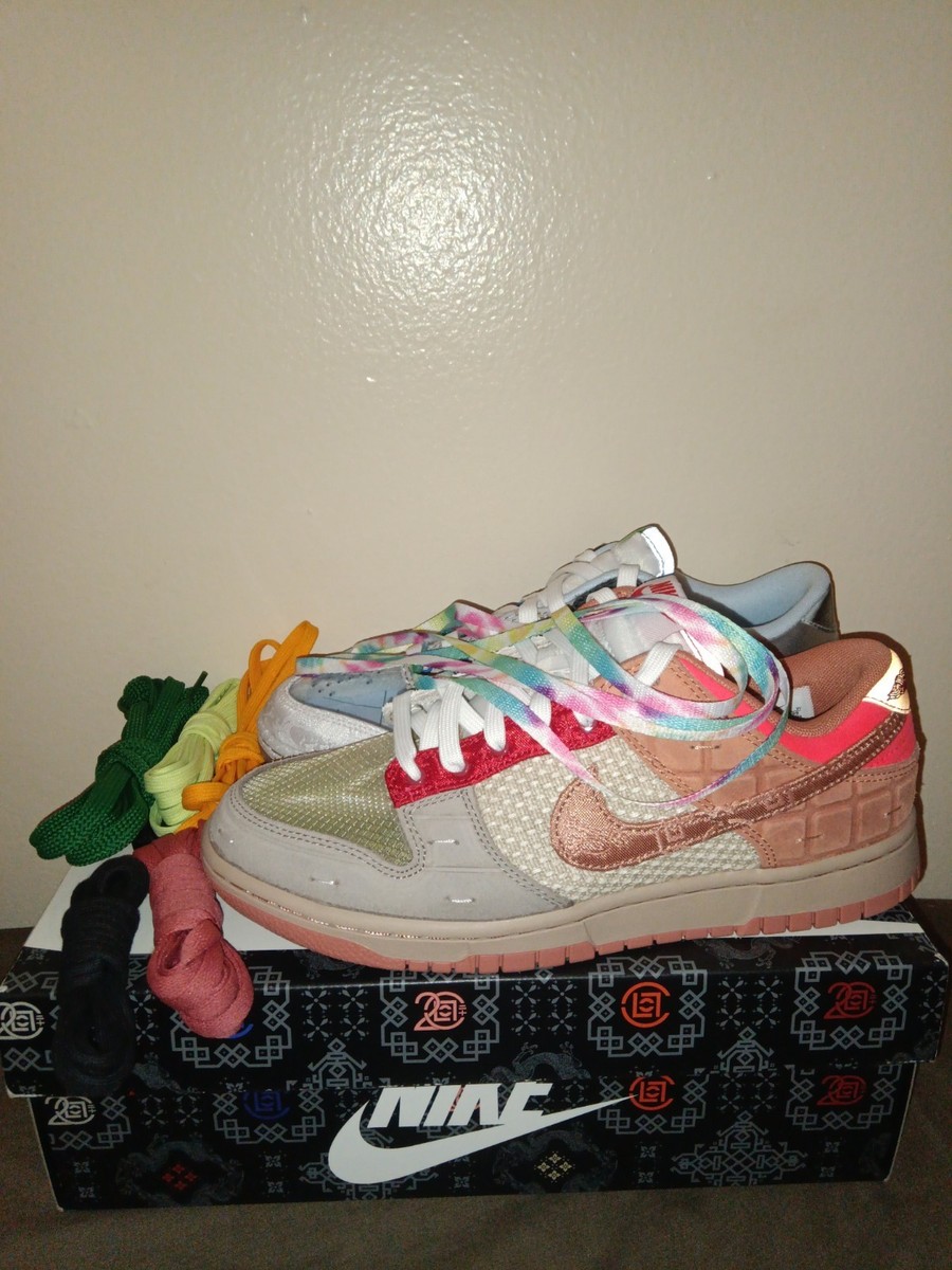 NIKE - NIKE DUNK LOW WHAT THE ClOT 未開封　カードのみ Nike CLOT x Dunk SP Low What The for Sale | Authenticity