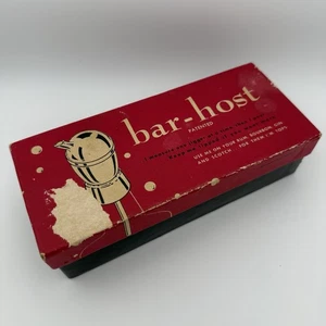 Bar-Host by Anchor Vintage Chrome Liquor Jigger Pourer Stainless Steel 1950’s - Picture 1 of 6