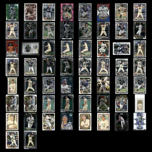 Milwaukee Brewers Lot 58 Cards Prizms,Refractors,Rookies,1st's Panini Topps MLB - Picture 1 of 12