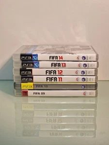 Sony PlayStation 3 PS3 Fußball Spiele Bundle Paket - FIFA 09 10 11 12 13 14 - Bild 1 von 1
