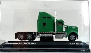 HO 1:87 Norscot 62110 Kenworth W900 Tandem Axle Tractor - GREEN - Picture 1 of 1