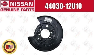 NISSAN GENUINE SKYLINE GT-R BNR34 BACK REAR LH BRAKE PLATE ASSY. 44030-12U10 OEM - Image 1 of 4