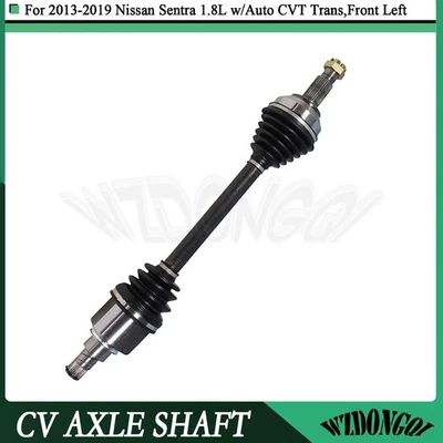 Conjunto de junta de eje delantero izquierdo LH CV para Nissan Sentra automático CVT 2013-2019 Foto 1 de 4