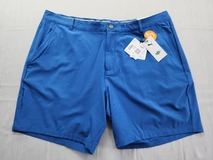 NEW Mens Sz 40 Puma Golf 101 Shorts Chino Performance Side Zip Pocket 7" - Picture 1 of 14