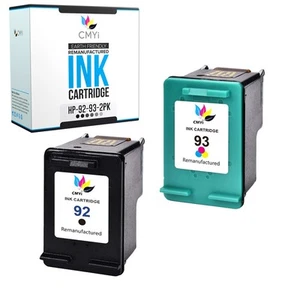 CMYi 2PK Compatible HP 92 93 Ink Cartridges for HP PhotoSmart C3170 C3173 C3175 - Picture 1 of 7
