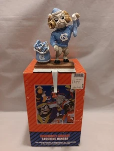 College Treasures Stocking Hanger University Of North Carolina Tar Heels Mascot - Picture 1 of 17