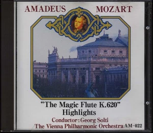 MOZART-The Magic Flute K.620 Highlights  cond: Georg Solti  Japan CD - Bild 1 von 2