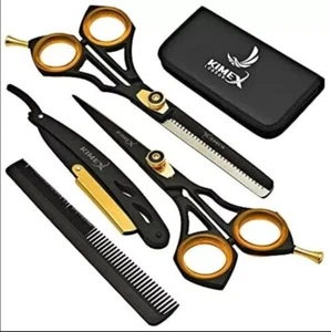5,5 Zoll Professionelle Haarausfall Schere Friseur Friseur Schere Set UK - Bild 1 von 7