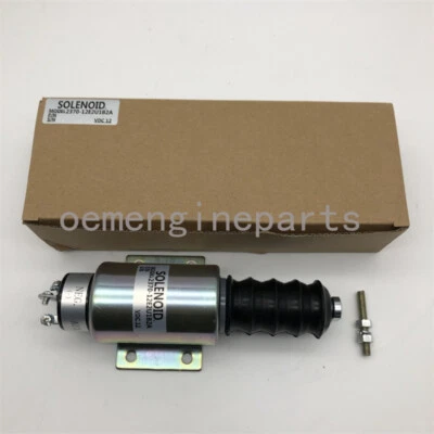 Repuesto de solenoide de apagado de combustible SA-4641 2370-12E2U1B2A 12V apto para Woodward Foto 1 de 4