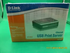 D-Link DP-301U Fast Ethernet USB Print Server Wired - NIB Free Shipping - Picture 1 of 6