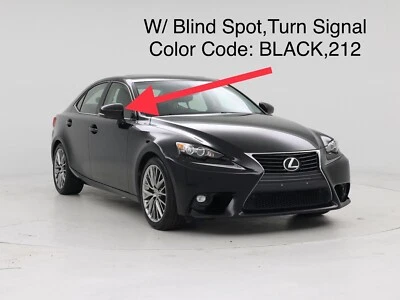 ESPEJO DE PUERTA LATERAL DERECHO 10 CABLES CON PUNTO CIEGO OEM 2014-2020 LEXUS IS250 IS350 Foto 1 de 4