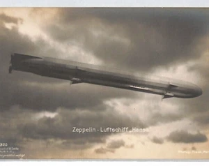 GERMANY Airship ZEPPELIN *Hansa* Postcard Real Photo PPC {samwells-covers}PG288 - Picture 1 of 12