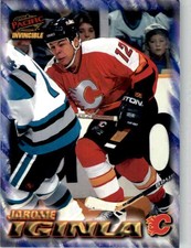 1997-98 Pacific Invincible NHL Regime Jarome Iginla #29