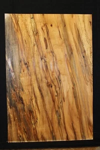 Tapa de guitarra de una pieza de arce ambrosía dividida. - Imagen 1 de 5