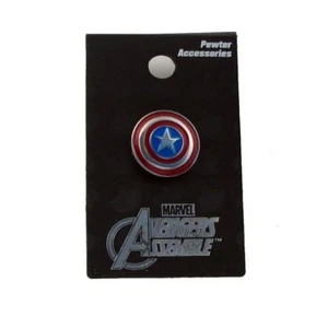 Marvel Captain America Colored Pewter Lapel Pin - Picture 1 of 1