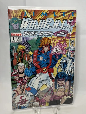 Wildcats Covert-Action-Teams # 1 de agosto de 1992 Image Comics 1st. Impresión Jim Lee Foto 1 de 4