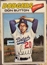 1977 Topps Don Sutton #620 Dodgers VG