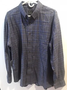 Jos. A. Bank Traveler's Collection Long Sleeve Button Up Shirt Mens X-Large XL - Picture 1 of 3