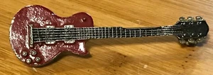 Vintage Guitar Les Paul Pendant Pin Rare Warehouse Find - Picture 1 of 1