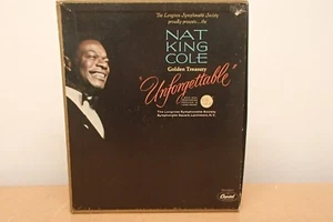 NAT KING COLE Longines Symphonette Society Golden Treasury 8 Track Tapes Box Set - Picture 1 of 6
