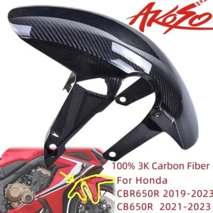 2019-2023 For Honda CBR650R Carbon Fiber Front Fender Hugger Mudguard CB650R 21+ - Bild 1 von 11