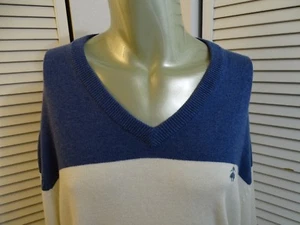 Mens BROOKS BROTHERS 346 Cotton Cashmere V Neck Pullover Flying Sweater XXL 2XL - Picture 1 of 8