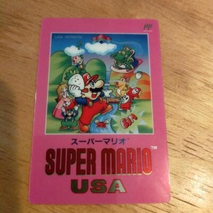 Super Mario USA Card