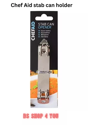 Chef Aid Traditional Vintage Retro Stab Beer Can Tin Bottle Opener Jar Cutter - Image 1 of 4