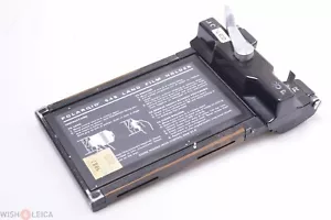✅ POLAROID LAND 545 SINGLE SHEET FILM HOLDER BACK 4X5 GRAFLOK (NO.2) - Picture 1 of 2
