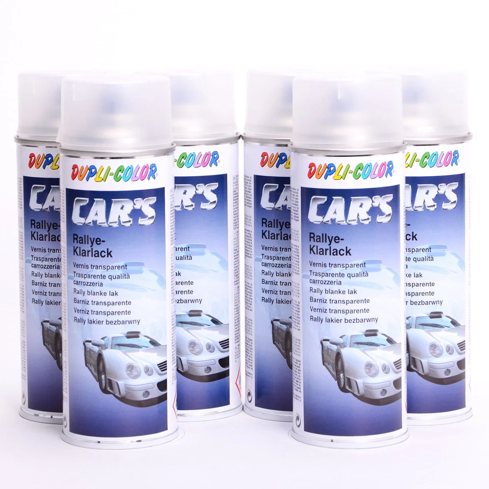 Klarlack matt Spray 6 x 400ml DUPLI-COLOR Cars Lackspray Sprühlack 720352 - Bild 1 von 1