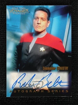 1998 Skybox Star Trek Voyager: Profiles #A2 Auto 1h1d - Image 1 of 3