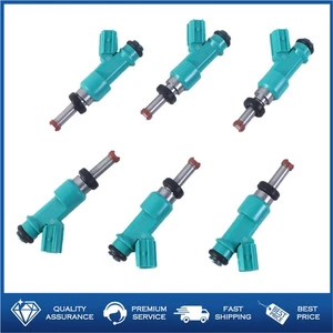 6x Fuel Injector 23250-0P010 23209-0P010 For Highlander Sienna 3.5L Lexus RX350 - Picture 1 of 3