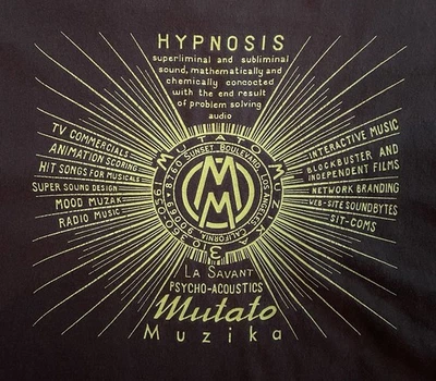 Vintage DEVO Band Mark Mothersbaugh MUTATO MUZIKA Studios L.A. T Shirt XL Ltd - Image 1 of 4