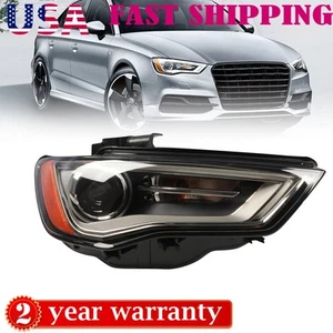 Headlight HID/Xenon Right Passenger Side AU2503191 For 2015-2016 Audi A3 S3 - Picture 1 of 9