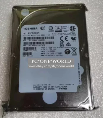 Toshiba AL14SEB060N 600GB 2.5" SAS 10K 12Gb/s Hard Drive - Image 1 of 3