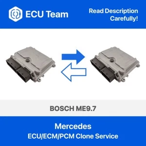 Mercedes ECU Cloning Service for no communication ECM PCM Bosch ME9.7 Module - Picture 1 of 2