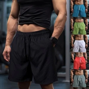Mens Swimming Board Shorts Swim Shorts Trunks Swimwear Beach Summer US · - Picture 1 of 18