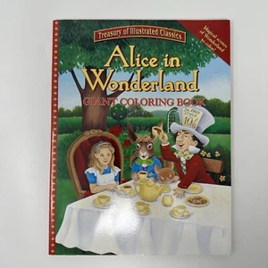 Treasury of Illustrated Classics Alice in Wonderland Coloring Book VTG Unused - Imagen 1 de 17