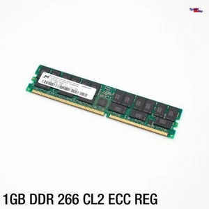 1GB Server Ram Micron MT36VDDF12872G-26AC3 DDR 266 CL2 ECC Reg PC2100R-20331-Z - Picture 1 of 3