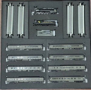 NIB HO MUSEUM QUALITY BACHMANN SPECTRUM GEORGE WASHINGTON C&O SET-FREE SHIP - Picture 1 of 22