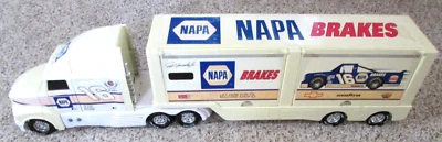 Nylint Napa Tractor Trailer Semi Truck #16 Ron Hornaday Jr. 1996 Racing - Image 1 of 4