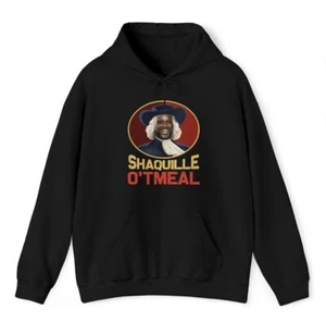 Shaquille O'tmeal Hoodie Funny Shaq O Neal Oatmeal Styled Humor Tee - Picture 1 of 7