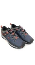 Keen Targhee Low-Top Hiking Trail Shoes Waterproof Blue/Orange Youth Size 5  