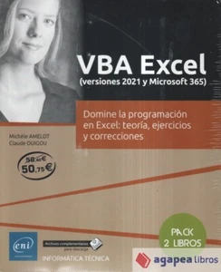 Vba Excel 2021 y Microsoft 365. NUEVO. ENVÍO URGENTE (Librería Agapea) - Imagen 1 de 1