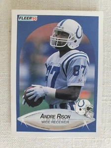 1990 NFL Fleer Football Card #231 Andre Rison * Indianapolis Colts - Picture 1 of 2
