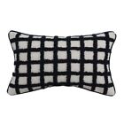 Woven Tufted Throw Pillow for Case Modern Grid Cushion Cover Pillowcas for