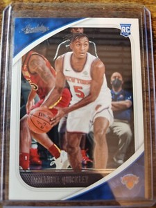 2020-21 Absolute Memorabilia Immanuel Quickley Rookie RC #68 New York Knicks